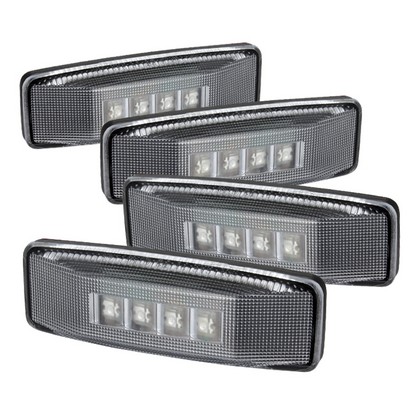 Spyder Clear LED Fender Lights 94-02 Dodge Ram Dually